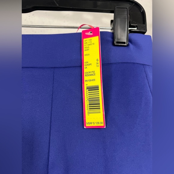 Elegant Purple Flared Skirt - Picture 5 of 6